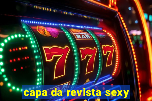 capa da revista sexy